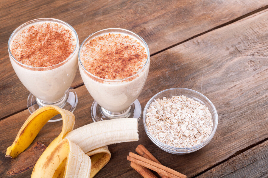 Batido de avena y canela nocturno con Gollagen: mientras duermes, tu piel trabaja
