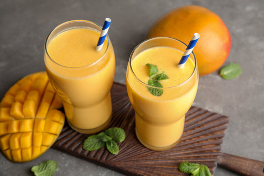 Batido de mango y coco con Gollagen: hidratación, brillo y colágeno en un sorbo