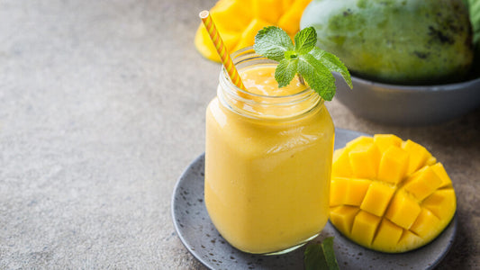 Batido de mango y cúrcuma con Go Fiber: antiinflamatorio y tropical a la vez