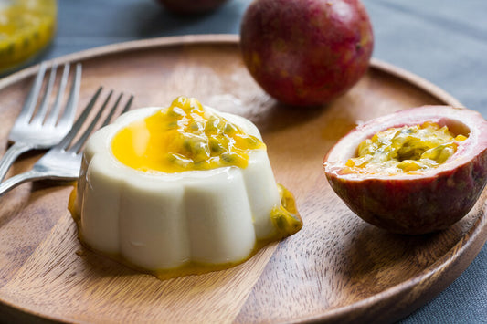 Gelatina de maracuyá con Gollagen: el postre que cuida tu piel desde adentro