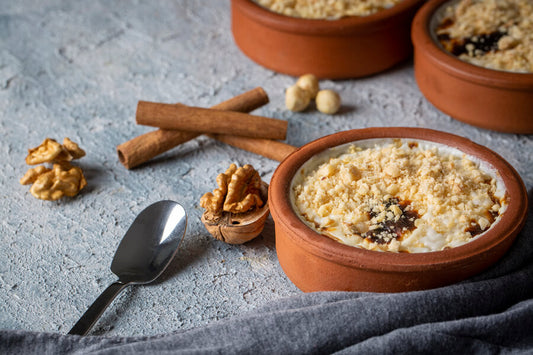 Pudín de avena y Gollagen: el desayuno que fortalece tu piel mientras duermes