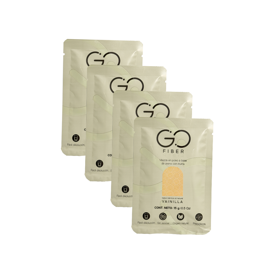 Go Fiber en caja Fibra 100% orgánica (20 sachets)