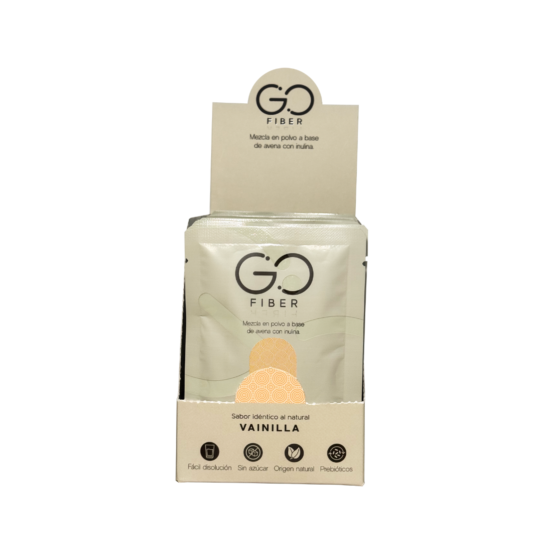 Go Fiber en caja Fibra 100% orgánica (20 sachets)