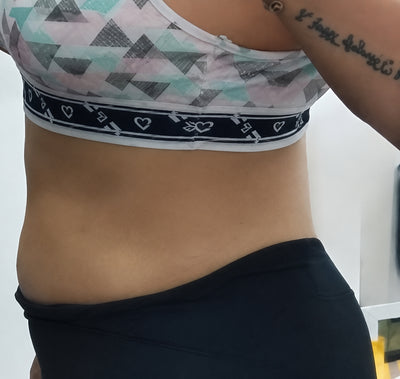 Foto de Mariana R. antes de su transformación