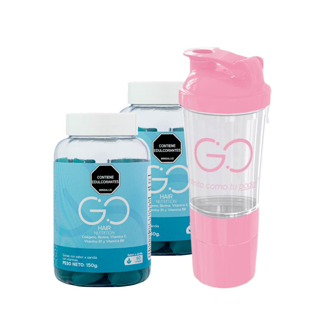 Go Hair: gomitas de colágeno y biotina