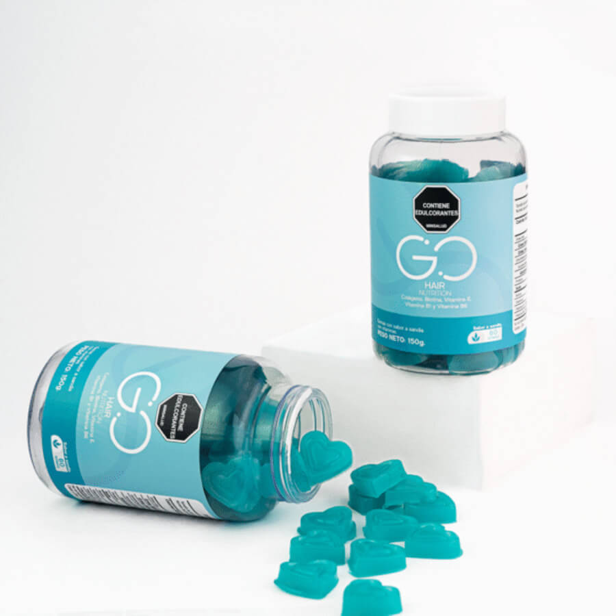 Gomas de colageno Go Hair 60 gomas