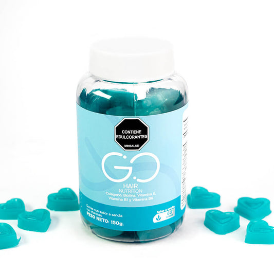 Gomas de colageno Go Hair 60 gomas